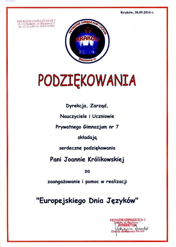 Szybki Angielski Kraków